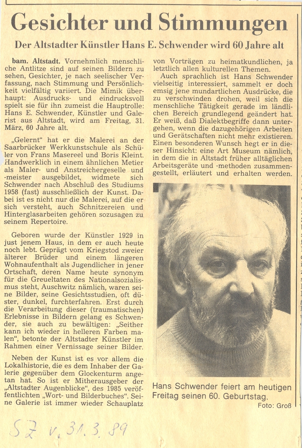 Bilder & Infos Hans E. Schwender